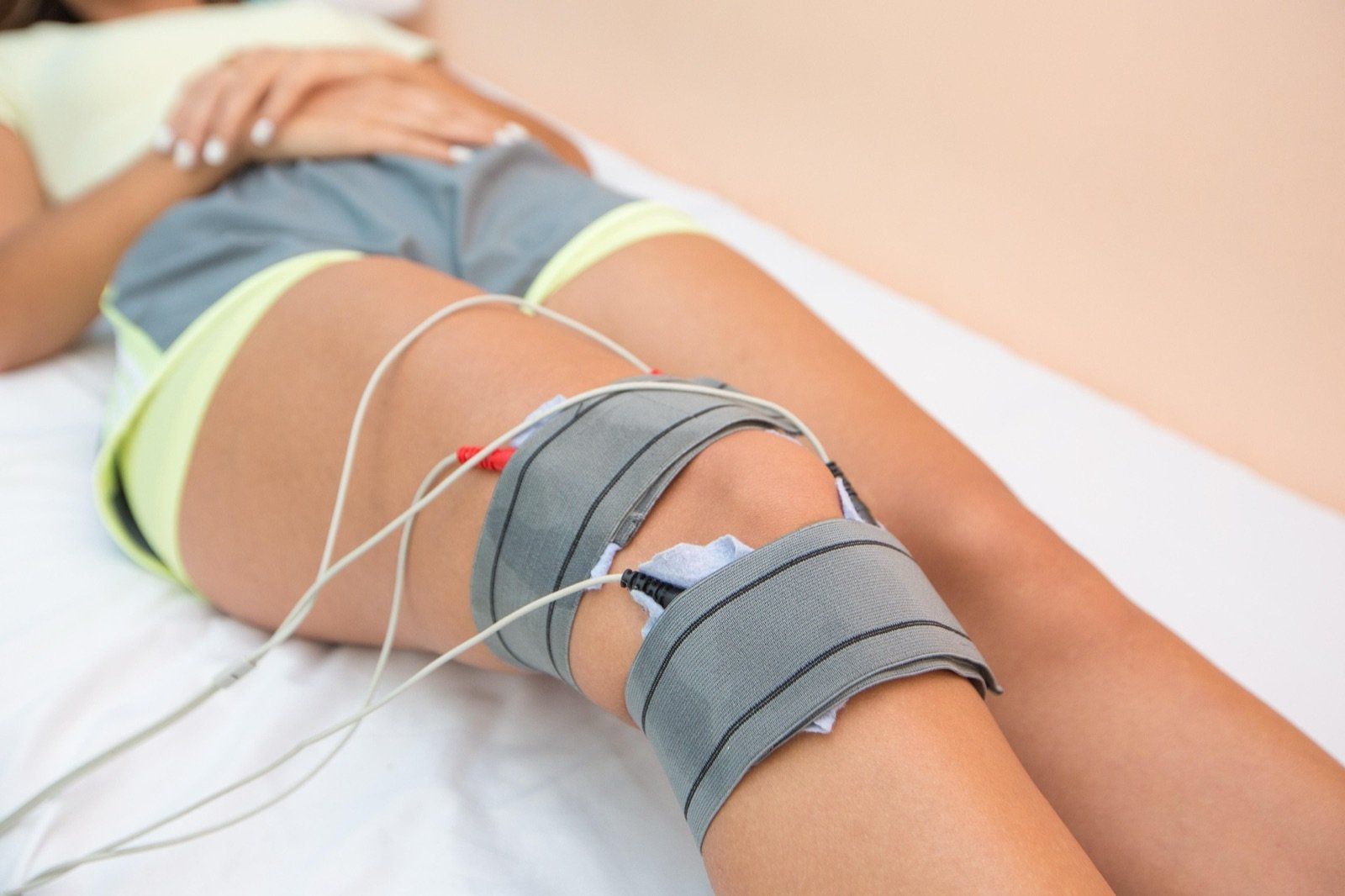 Physiotherapie am Knie