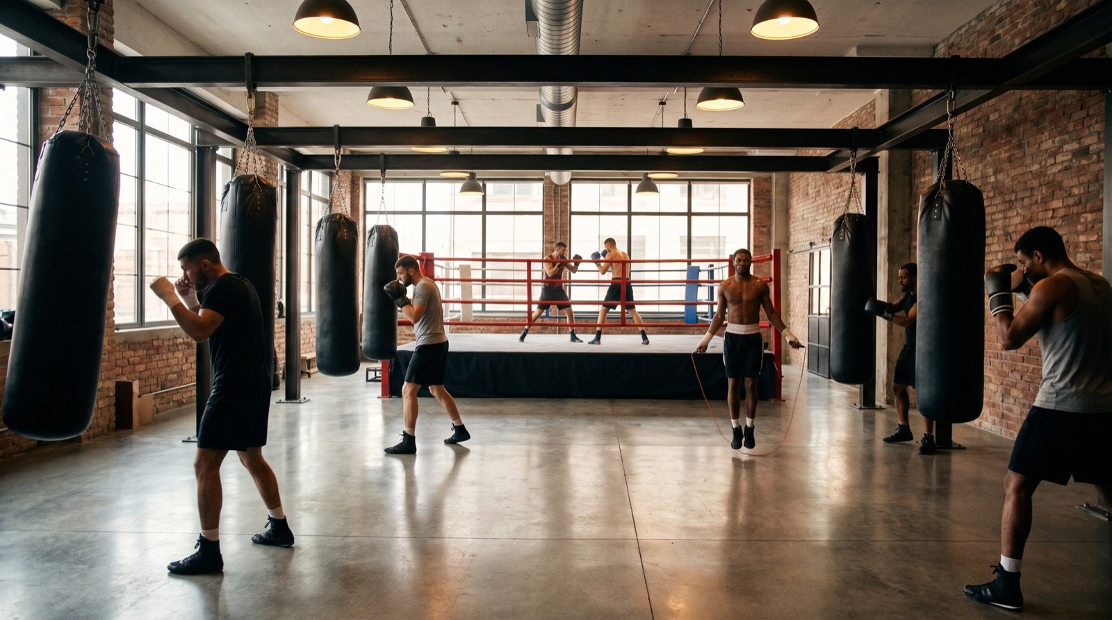 Boxtraining im Studio